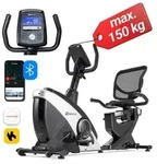 HOP SPORT&reg; Liegeergometer f&uuml;r Zuhause mit 16 verstellbaren Widerstandsstufen, Leise