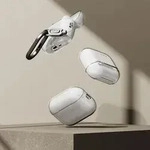 Ringke AirPods Pro 3 Case, H&uuml;lle, Polyurethan (PU), Wei&szlig; - Wei&szlig;
