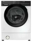 Haier BHA6SD696M6DB9-S, Frontlader, Integriert, Links, Schwarz, Schwarz, Drehregler,
