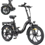 HillMiles E Bike, E-Bike Klapprad mit 36V 13Ah Akku bis zu 80-100km, 20 *3.0 Zoll,
