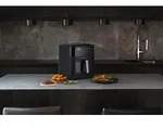 Hisense HAF2100DCD Hei&szlig;luftfritteuse, 8 Liter, 2100 W, 10 voreingestellte Programme,