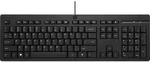 HP 125 G2 - Tastatur - 100% - full size - USB -
