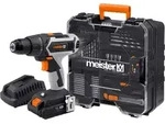 Meister Akku-Bohrschrauber-Set Mobile Werkstatt 20 V Akku, Ladeger&auml;t & Zubeh&ouml;r