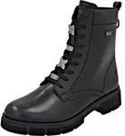 Stiefel aus Leder - Schwarz - 36