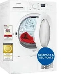 Exquisit W&auml;rmepumpentrockner, 7kg Fassungsverm&ouml;gen, vollelektronisch, 16 Programme,