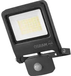 Osram Au&szlig;enleuchte ENDURA Flood Sensor 30W PCR dunkelgrau kaltwei&szlig; - Grau