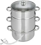ELO Basic Galactica Entsafter Edelstahl Induktion silberfarben 26cm - Silber
