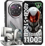 OUKITEL WP62 5G Outdoor Handy Android 15, 48GB+512GB/2TB Outdoor Smartphone Ohne