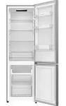 Respekta Stand K&uuml;hl-/Gerfrierkombination Gotland, Inox Look - Silber
