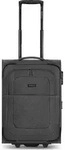 Redolz Essentials 12 2 Rollen Kabinentrolley S 55 cm mit Dehnfalte - Beige