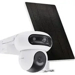 All-day recording(AOV),Wifi,dual lens,4mp+4mp,10400mAh - Schwarz/Wei&szlig;