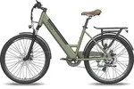 Damen Herren E-Bike mit App 26 Zoll Tiefeinsteiger Ebike 36V/14,5AH E Fahrrad, 250W