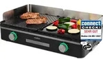MEDION Tischgrill elektrisch mit Dual-Zonen-System (2400 Watt Elektrogrill, 2
