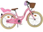 Volare Blossom Kinderfahrrad - M&auml;dchen - 18 Zoll - Rosa - Zwei Handbremsen - Rosa