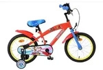 Paw Patrol Kinderfahrrad - Jungen - 16 Zoll - Rot Blau - Rot