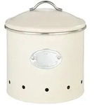 WENKO Metall Aufbewahrungsdose Nero Beige mit L&ouml;chern 18,7 x 21 cm - Beige