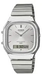 Casio AQ-240E-7AEF Edgy Collection Herrenuhr AnaDigi Silberfarben - Silber