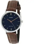 CASIO COLLECTION & VINTAGE Armbanduhr CASIO COLLECTION MINIMAL, LEATHER - BLACK
