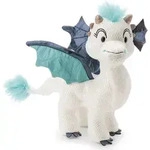 NICI Kuscheltier Drache Zafura 50cm - wei&szlig; - Softer Pl&uuml;sch mit Glitzer-Effekt,