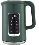 Wasserkocher 2200 Watt 40&ndash;100 &deg;C Digitalbildschirm Warmhaltefunktion gr&uuml;n (1