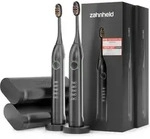 Zahnheld Schallzahnb&uuml;rste elektrische Zahnb&uuml;rste Gero im Doppelpack schwarz - 5