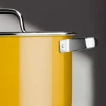 WMF Fusiontec Mineral Pro, Topf-Set, 4-teilig, Mango Yellow 3201114070 4000530759603