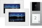 Video T&uuml;rsprechanlage f&uuml;r 1 Familienhaus, Aufputz, 2 Monitore, Balter EVO