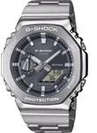 Herrenuhr G-SHOCK GM-2110D-8AER aus Edelstahl, sportlich, sto&szlig;fest - Silber