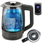 Berdsen BD-711 1,7-l-Wasserkocher, Glas - Grau