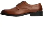 Tommy Hilfiger Herren Derby Schuhe Corporate aus Leder, Braun (Winter Cognac), 4