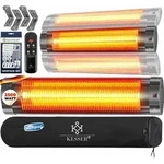 KESSER&reg; Infrarotstrahler 2500W Infrarot Heizstrahler Fernbedienung &...