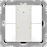 MDT BE-TA55T4.G2 Taster Plus TS 55 4-f Reinwei&szlig; gl&auml;nzend - Wei&szlig;