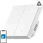 Sonoff SONOFF M5-2C-86W WiFi Matter smart wall switch (2-channel) - Wei&szlig;