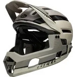 Bell Super Air R Spherical Fahrradhelm matte cement/gray S Grauwei&szlig;