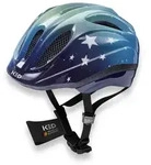 KED Meggy II Trend I Kinder Fahrradhelm Insektenschutznetz mit LED-R&uuml;cklicht