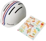 Thousand JR Speedway Cr&egrave;me Kinderhelm XS 49-53 cm - Unisize Fahrradhelm mit a... -