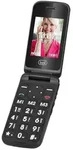 Trevi Flex Plus 55, Klapphandy, Single SIM, 6,1 cm (2.4"), 0,3 MP, 800 mAh, Schwarz -