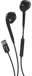 SBS Tubb Kopfh&ouml;rer Kabelgebunden im Ohr Anrufe/Musik USB Typ-C Schwarz - Schwarz