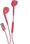 SBS Tubb Kabelgebundene Ohrh&ouml;rer mit USB-C-Anschluss, Pink - Blau