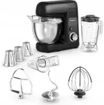 Moulinex Bake Partner QA522810, 4,6 l, Schwarz, Edelstahl, Tasten, Drehregler, 1,25