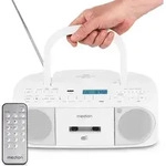 MEDION DRX-1 Plus Boombox (tragbares DAB+ UKW Radio, Bluetooth, CD-Player, MP3,