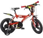 16 Zoll Kinderfahrrad Mountainbike 163 GLN - Rot