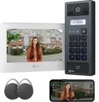 GOLIATH Basic 2-Draht Bus Video-T&uuml;rsprechanlage, Full-HD, App-Steuerung, 7" Monitor