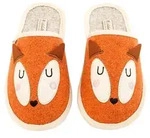 Fuchs Filzpantoffeln, Farbe:orange, Gr&ouml;&szlig;e:42/43 - Orange - 42-43