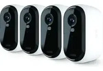 Arlo Essential Outdoor &Uuml;berwachungskamera, 4er Set, IP-Sicherheitskamera, Innen &