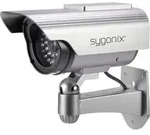 Sygonix SY-3420674 Kamera-Attrappe mit Solarmodul, mit blinkender LED