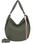 Fritzi aus Preu&szlig;en Schultertasche Umh&auml;ngetasche Sue01 Suede Jacky Hobo Bag Soft