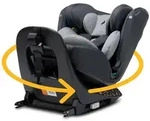 Osann Floyd360 i-Size, drehbarer Kindersitz 40-150 cm, Reboarder mit Isofix und
