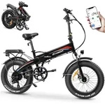 20" E Bike Elektrofahrr&auml;der mit 250W Motor 70Nm 48V 15Ah Liion Akku Bis 120km