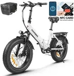 LED Fat Tire E-Bike faltbares Elektrofahrrad, 20-Zoll-Elektro-bike,klapprad, 36 V 13